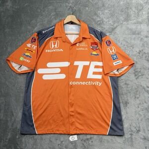 IMPACT Honda pit crew shirt Orange Size XL Firestone DHL